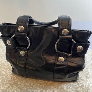 Vintage Black Kooba Toto Bag